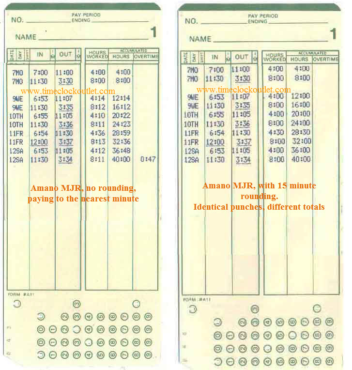 Amano time card punch rounding.jpg