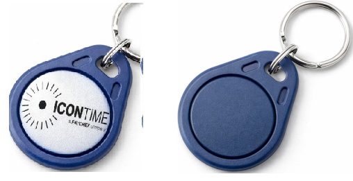 Time Clock Outlet - Icon RFID Key Fob Key Fob Q:10