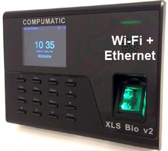 Bio-Wifi time clock system